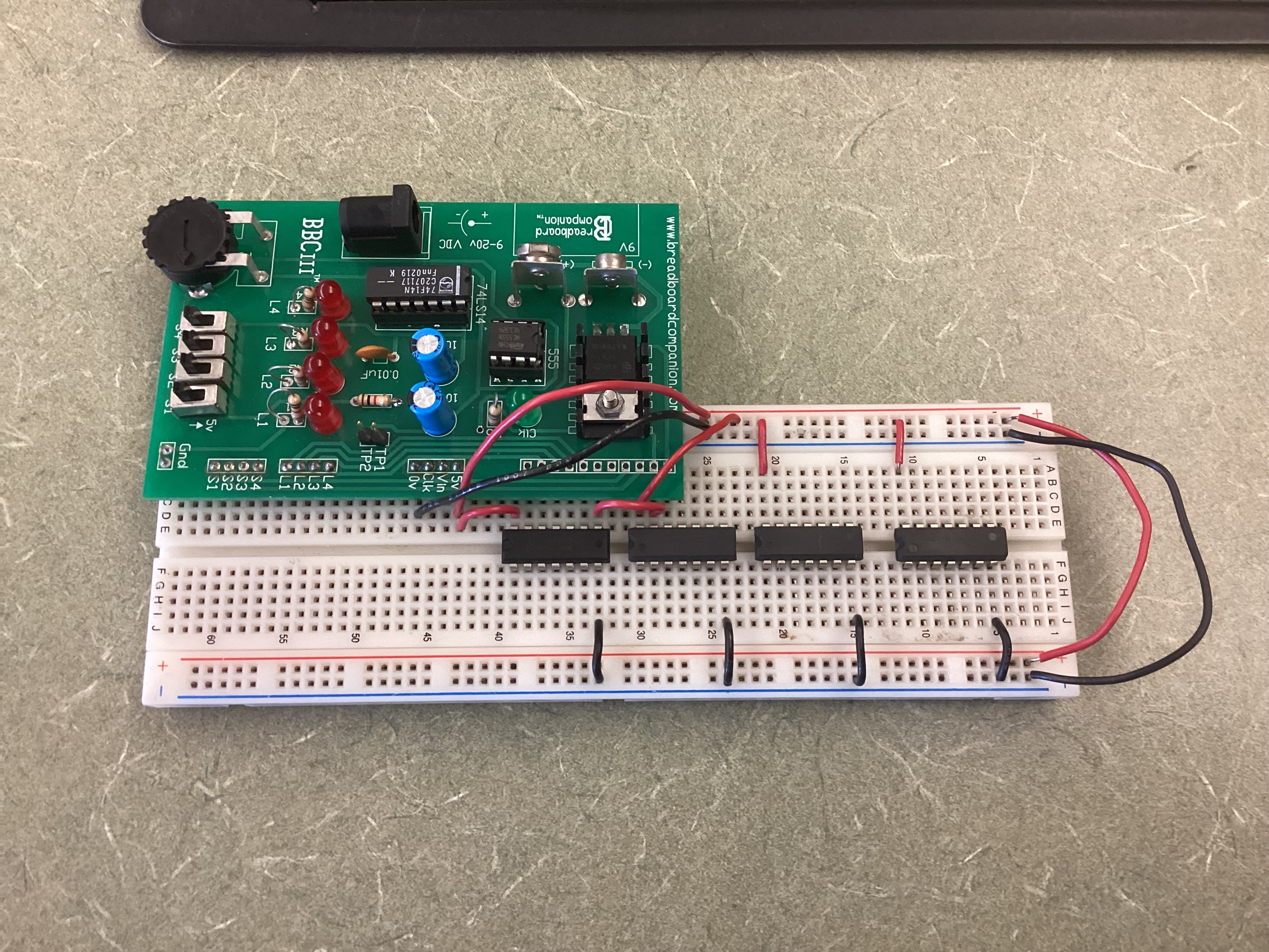 VCC and GND connected