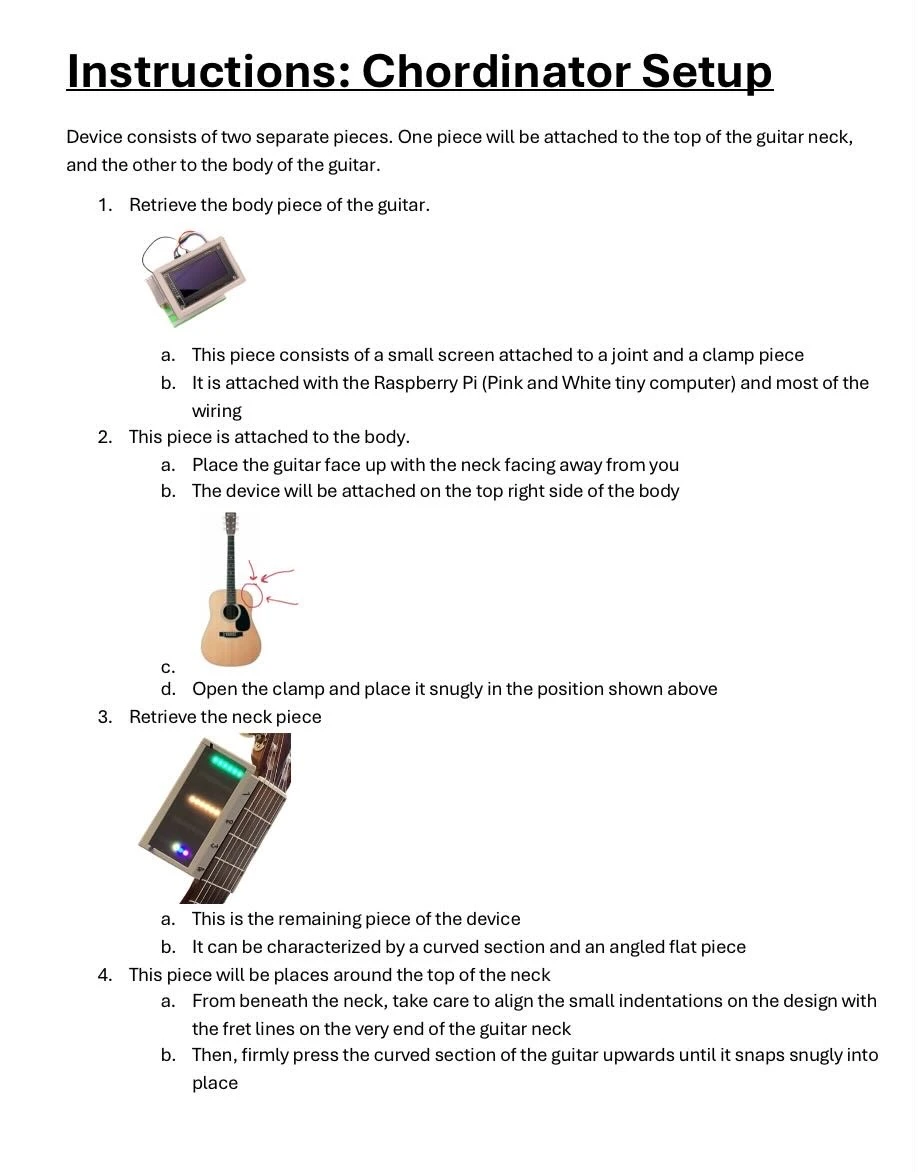 Instructions for attachment testing